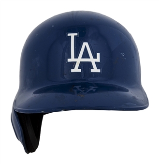 2013 Clayton Kershaw Game Used Los Angeles Dodgers Batting Helmet From 2013 NLCS Game 6 (MLB Authenticated)